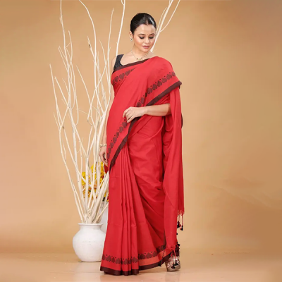 Love Motive Khadi Saree
