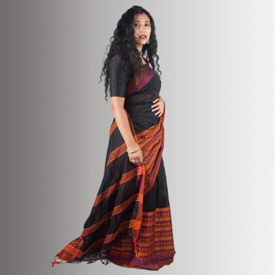 Begompuri Khadi Saree Variation 1