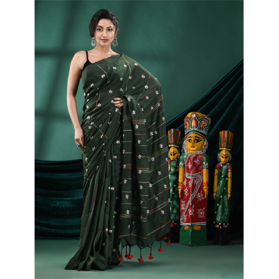 Khesh Sewliphul Embroidery Saree